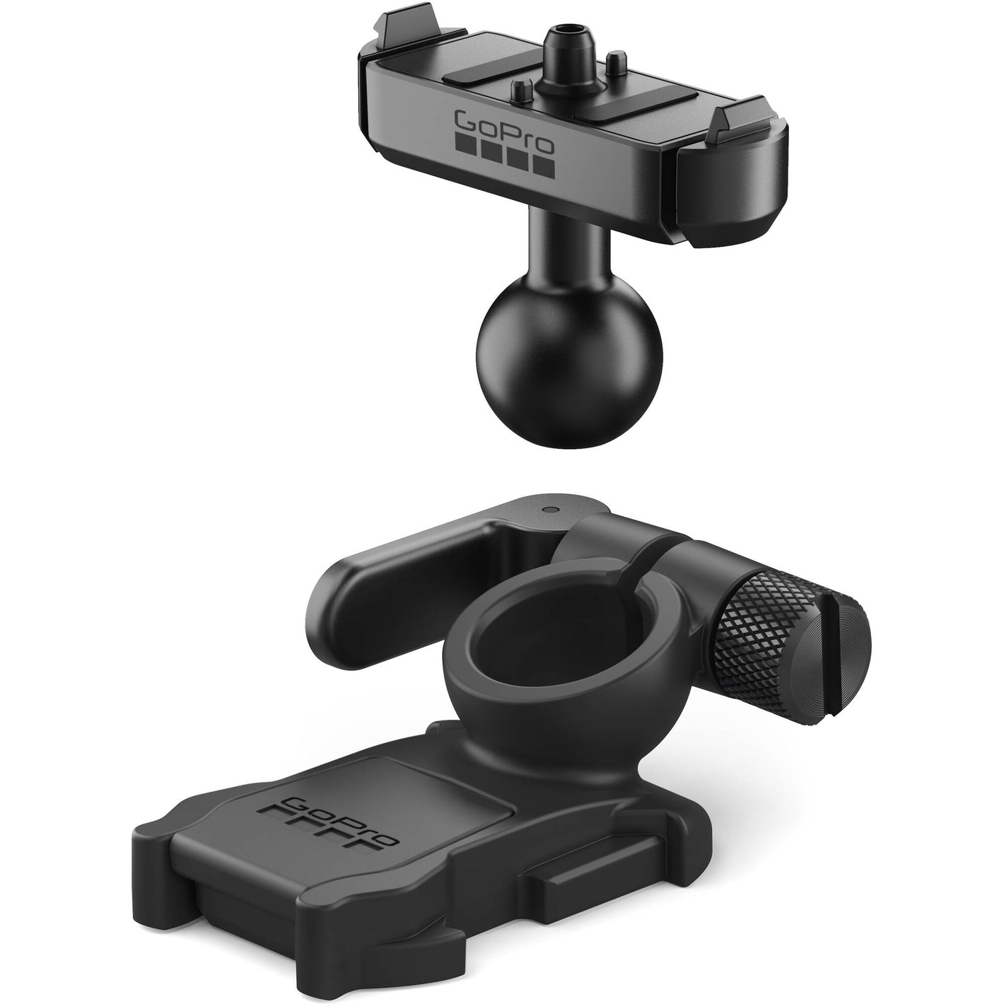 GoPro Magnetic Latch Ball Joint Mount – flexible magnetic mount with adjustable ball joint for HERO13 Black, ideal for quick setups on metal surfaces.