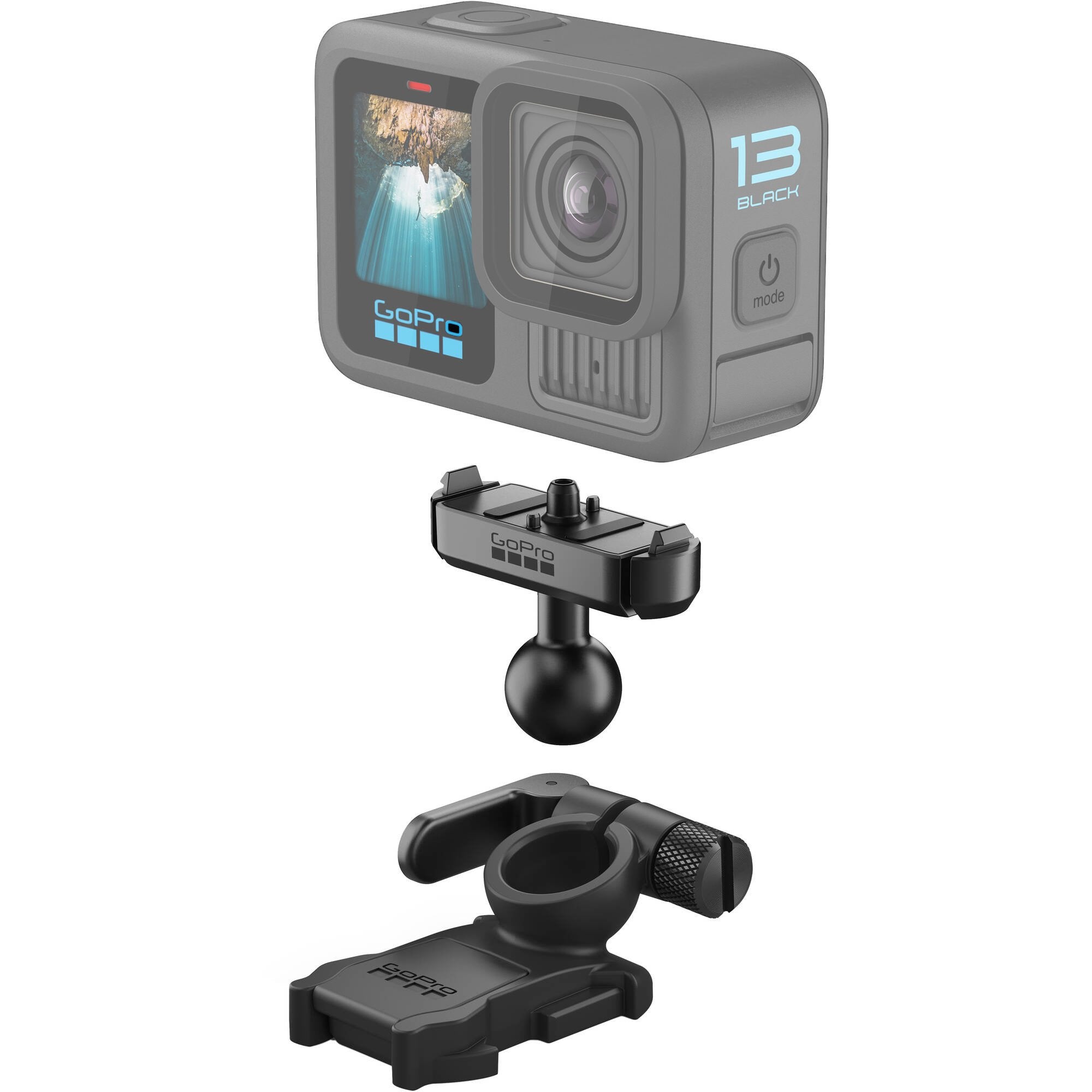 GoPro Magnetic Latch Ball Joint Mount for HERO13 Black