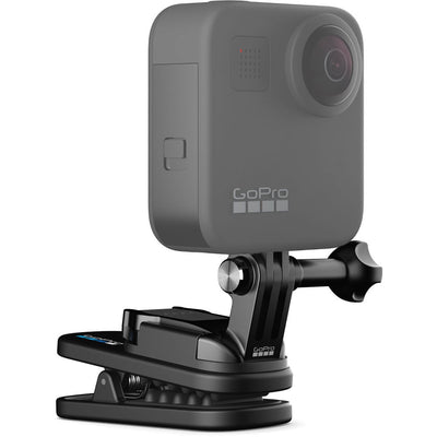 GoPro camera with suction cup mount on a white background