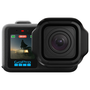 GoPro Mission 1 Series cinematic camera featuring a 1-inch sensor, rugged black housing, and a large rear OLED display.