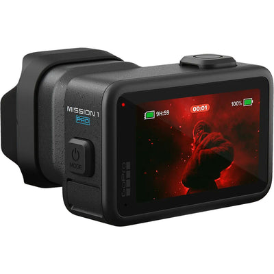 Mission 1 Series professional 8K camera with GP3 processor and 50MP 1-inch sensor.