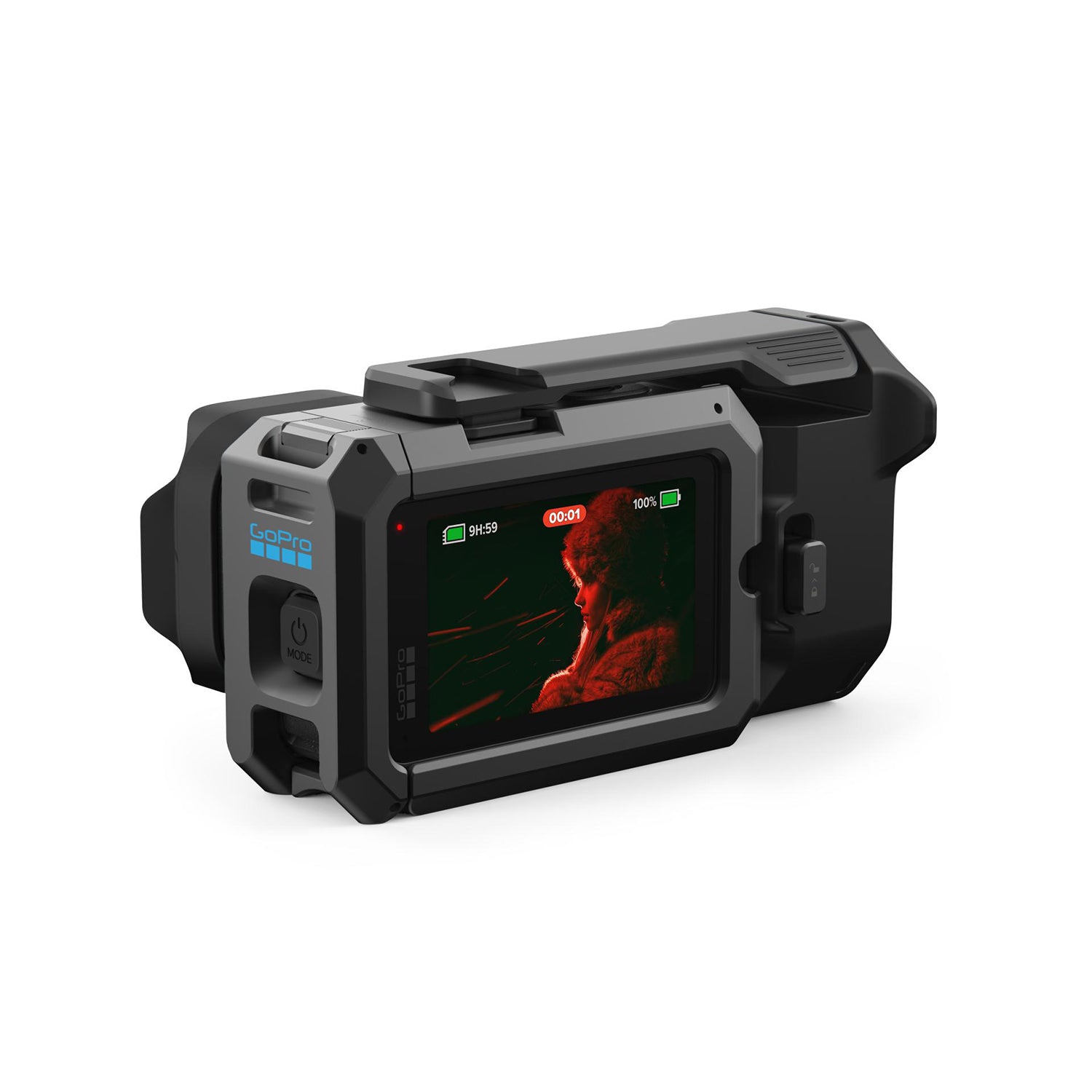 Mission 1 handheld filming grip frame for vlogging and content creation setups
