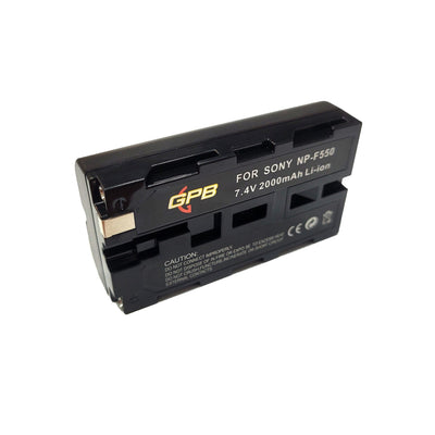 GPB NP-F550 Battery for Sony & Godox LED Lights

