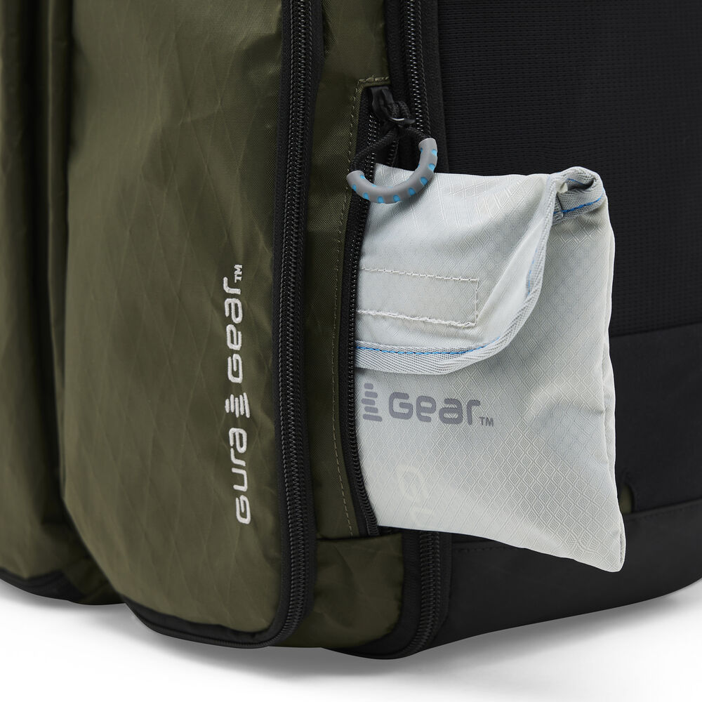 Forest Green Kiboko 30L+ camera backpack  raincover pocket