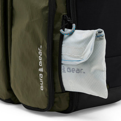 Forest Green Kiboko 30L+ camera backpack  raincover pocket