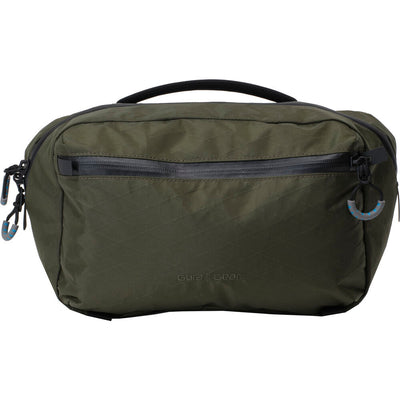 Gura Gear 6L green camera sling bag front view