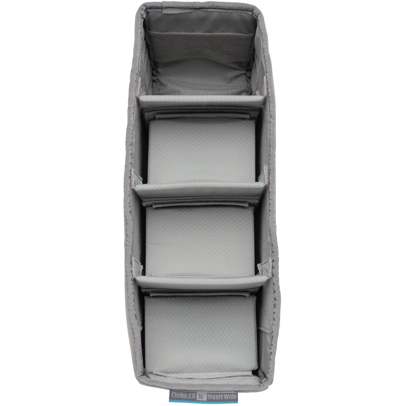 Chobe 2.0 camera bag setup with wide insert