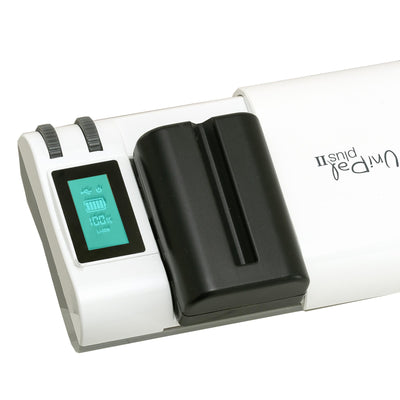 Hahnel Unipal Plus II adjustable universal battery charger with USB-A output
