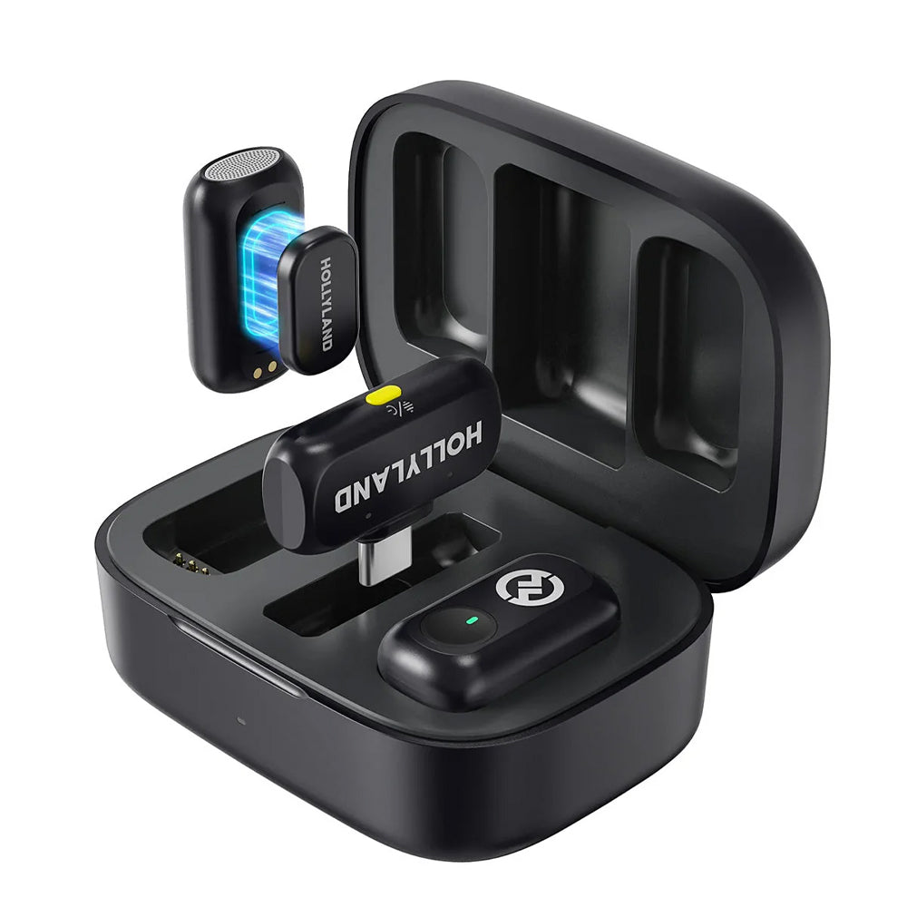 Hollyland LARK A1 Wireless Mic | 200m Range & Noise Cancellation