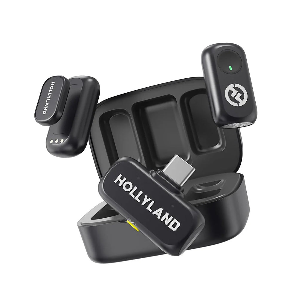 Hollyland LARK A1 Wireless Mic | 200m Range & Noise Cancellation