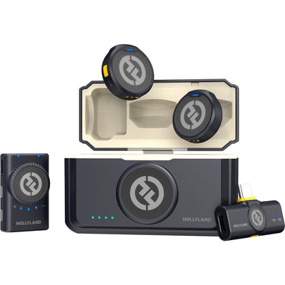 Hollyland Lark M2 Mini Combo wireless microphone set