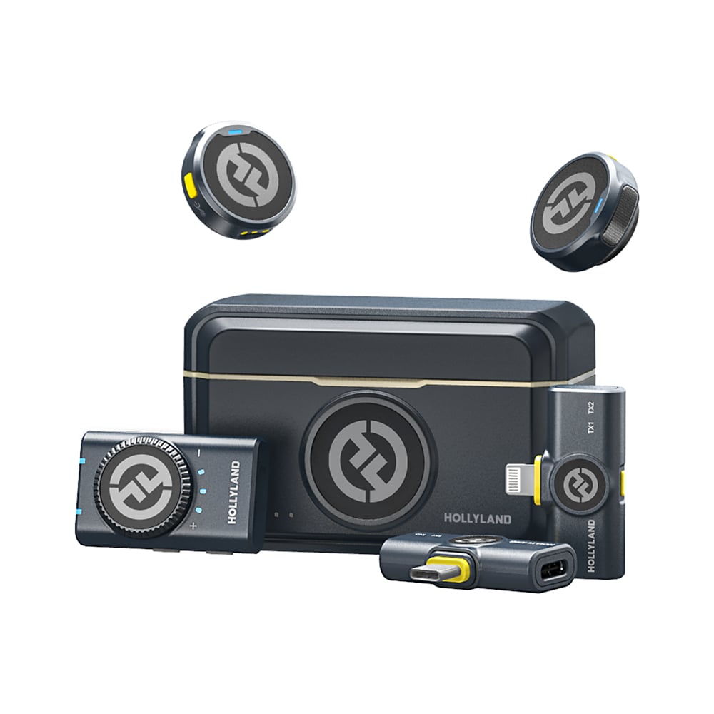 Hollyland LARK M2 Wireless Mic Combo – Outdoorphoto