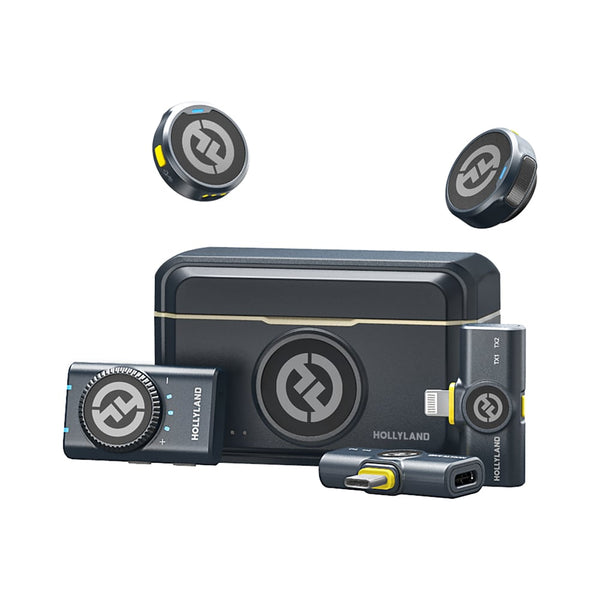 Hollyland LARK M2 Wireless Mic Combo – Outdoorphoto