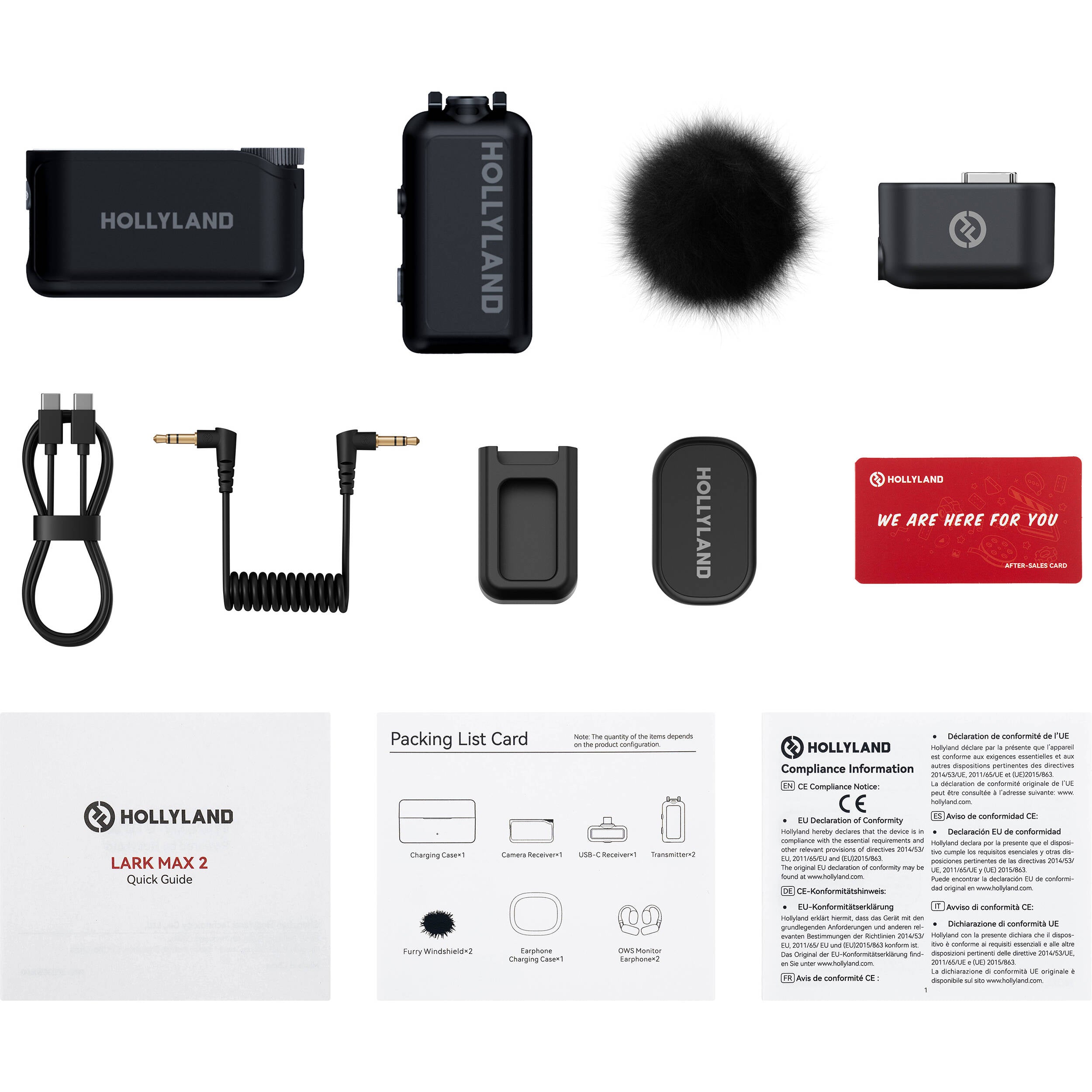 Hollyland Lark Max 2 Wireless Lavalier Mic | For Vlogging
