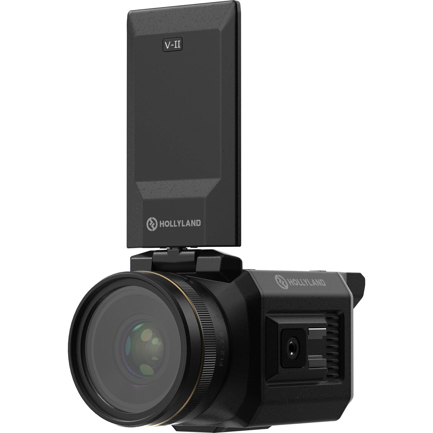 Hollyland VenusLiv V2 4K live streaming camera with rotatable screen
