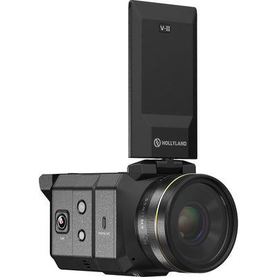 Hollyland VenusLiv V2 4K live streaming camera with rotatable screen
