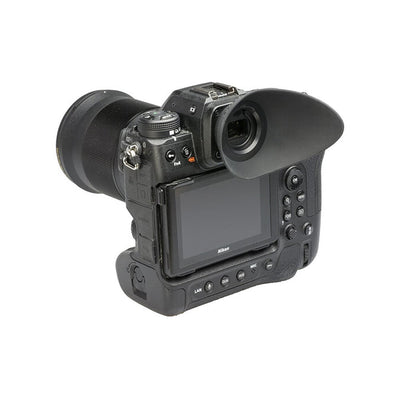 Hoodman HoodEYE Regular Eyecup – soft, contoured eyecup designed for Nikon Z8 and Z9 cameras to block light and improve viewfinder clarity.
