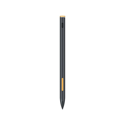Huion Active Capacitive Stylus Pen for Chromebook in sleek black with tip and clip, designed for precise touch input on touchscreen devices.