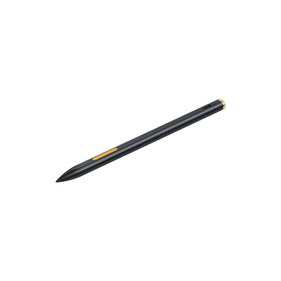 Huion Active Capacitive Stylus Pen for Chromebook in sleek black with tip and clip, designed for precise touch input on touchscreen devices.