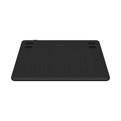 The Huion Inspiroy RTE 100 is an ultra-thin, portable pen tablet with 8192 pressure levels, rotation support, programmable keys, and multi-OS compatibility.