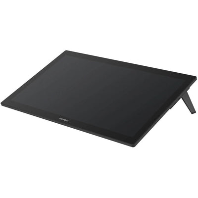 Huion Kamvas Pro 27 offers a 27" 4K screen, PenTech 4.0, true-to-life colours, anti-glare Canvas Glass, and ergonomic design for professional artists.