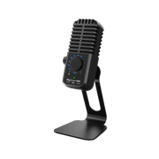 IK Multimedia iRig Stream Mic Pro streaming mic angled view