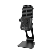 IK Multimedia iRig Stream Mic USB microphone angled front view