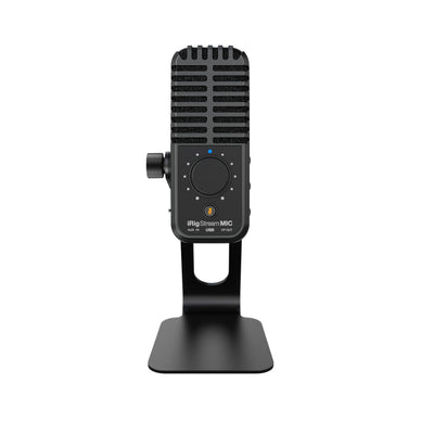 IK Multimedia iRig Stream Mic USB microphone front view