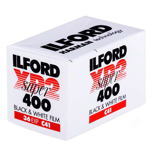 Ilford XP2 Super 400 Black and White 35mm Film (36 Exposures)