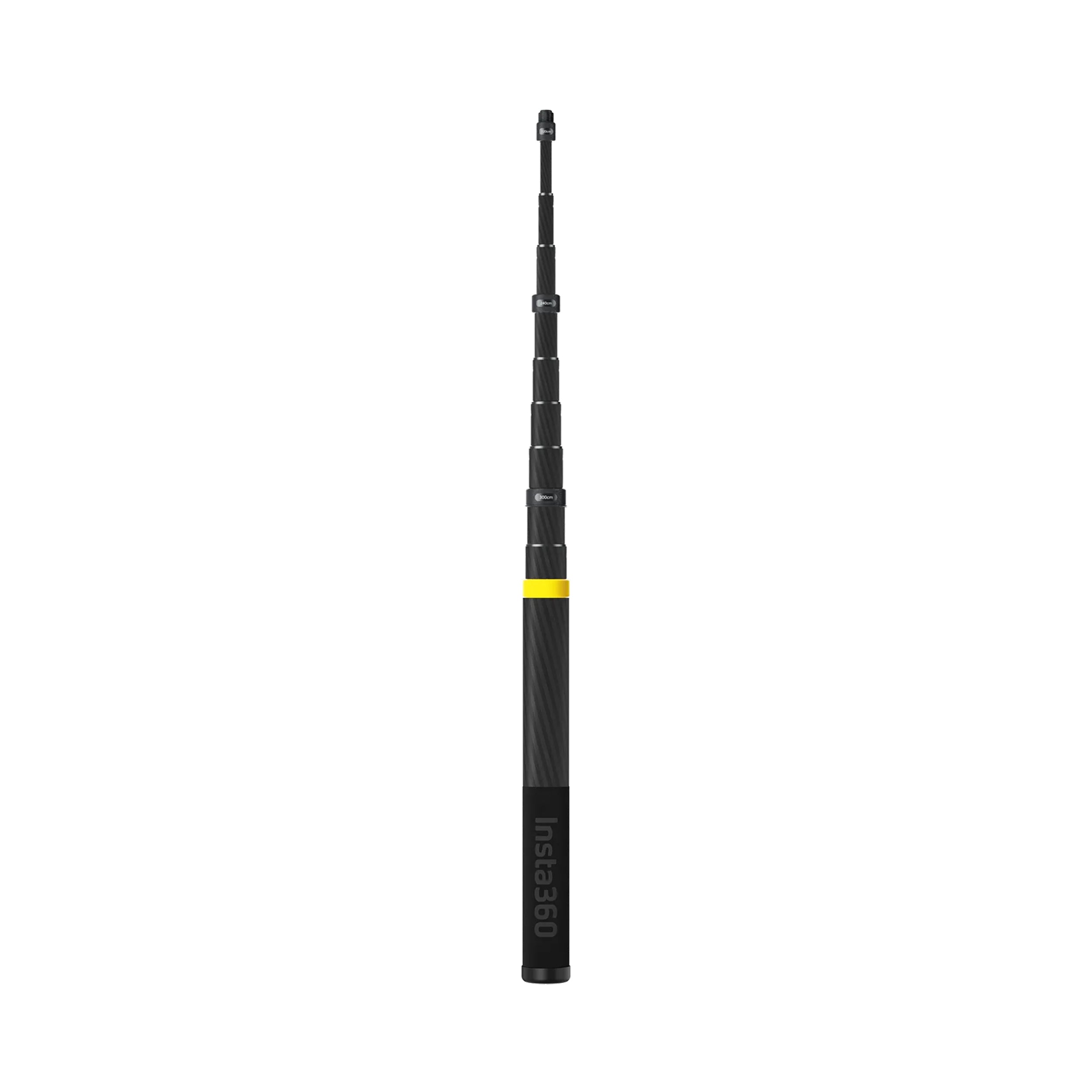 Insta360 selfie stick extending to 300 cm with invisible mode