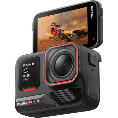 Insta360 Ace Pro 2 Action Camera – high-performance 360° action camera with dual lenses, 8K video capture, and advanced stabilization for immersive content creation.