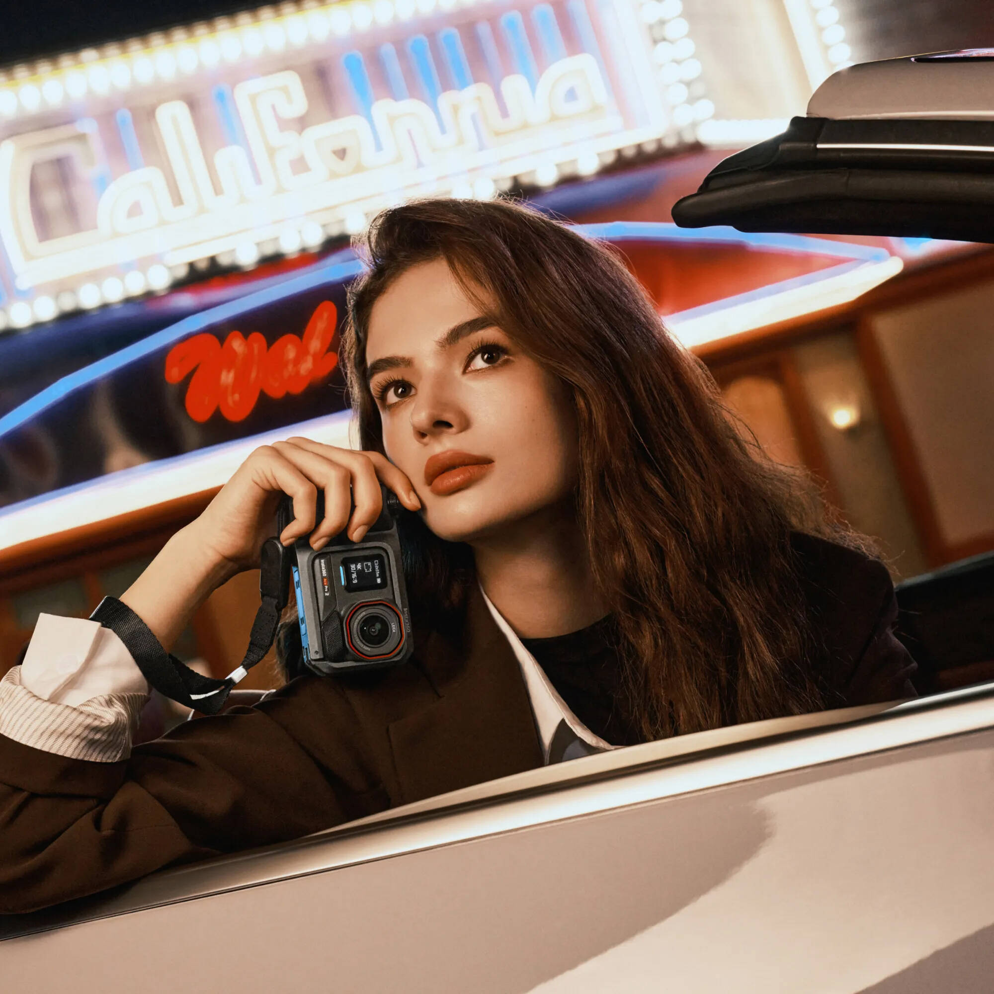 Insta360 Ace Pro 2 Bundle with Leica lens, Xplorer Grip Pro, and instant photo printer
