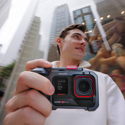 Insta360 Ace Pro 2 action camera with 8K video recording and dual AI chip system