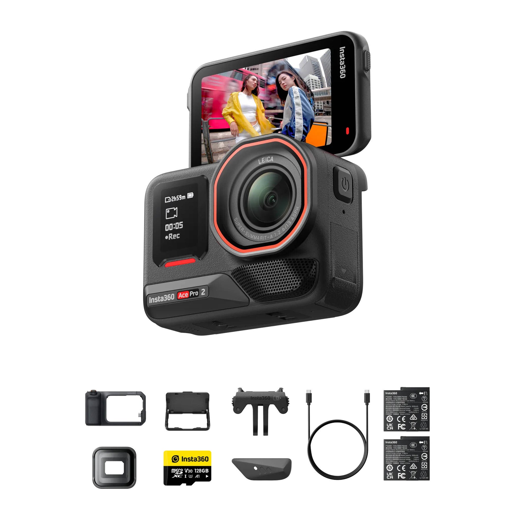 Insta360 Ace Pro 2 Action Camera Videography Bundle
