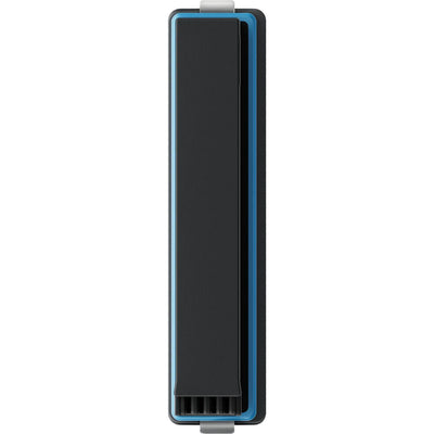 Insta360 Battery X5 with 2400mAh capacity delivering up to 135 minutes of continuous 5.7K30fps recording, high performance in low temperatures down to -20°C, includes protective storage case with dual SD card slots.