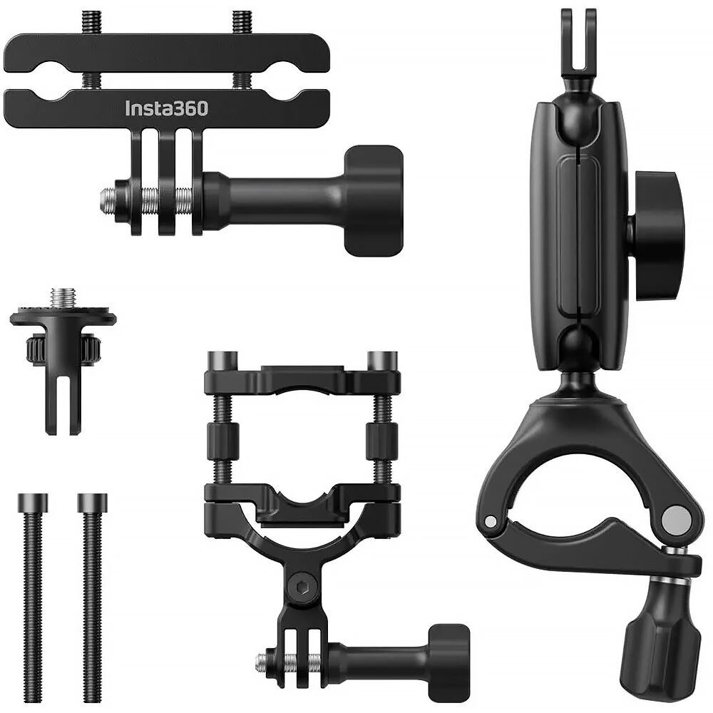 Insta360 Bike Tail Mount Kit is mounted below the bicycle seat
