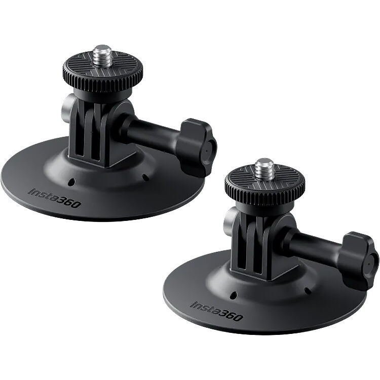 Insta360 flexible adhesive mount with 3M base and 3 prong mount
