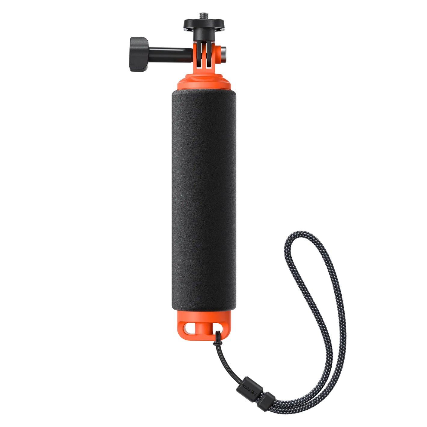 Insta360 Floating Handgrip for secure water action camera shooting
