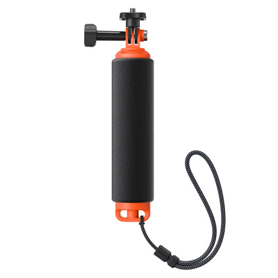 Insta360 Floating Handgrip for secure water action camera shooting
