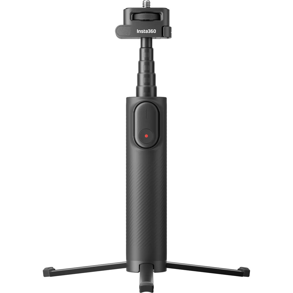 Insta360 Foldable 2-in-1 Selfie Stick with tripod design
