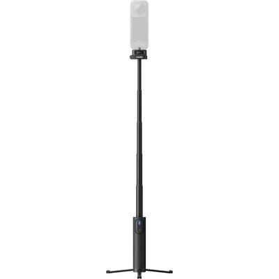 Insta360 Foldable 2-in-1 Selfie Stick with tripod design
