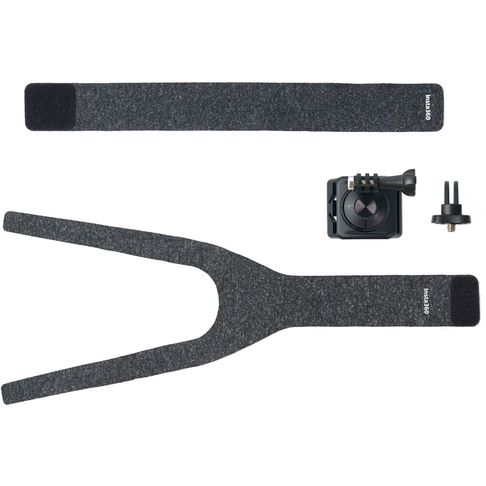 Insta360 Hand Mount Bundle with adjustable straps and rotating mount
