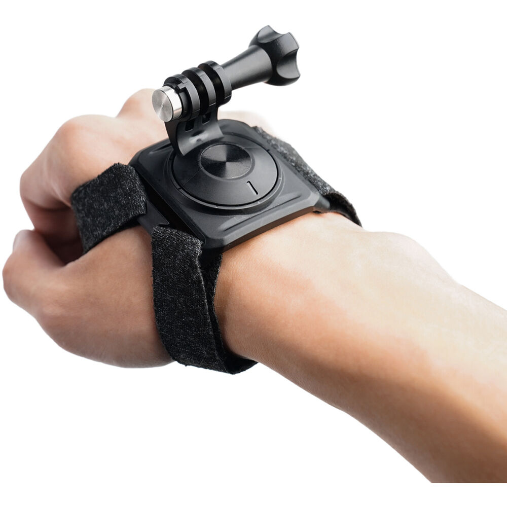 Insta360 Hand Mount Bundle with adjustable straps and rotating mount
