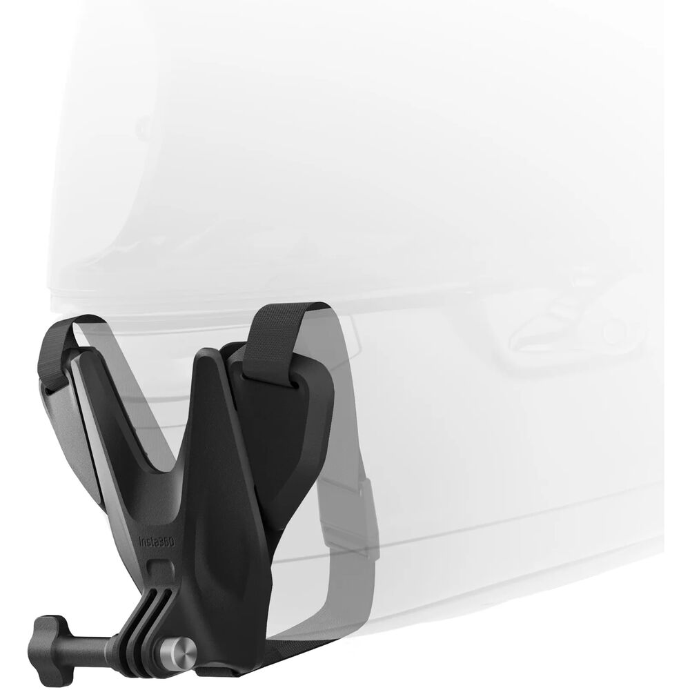 Insta360 Helmet Chin Mount 2.0 with adjustable strap and mic mount
