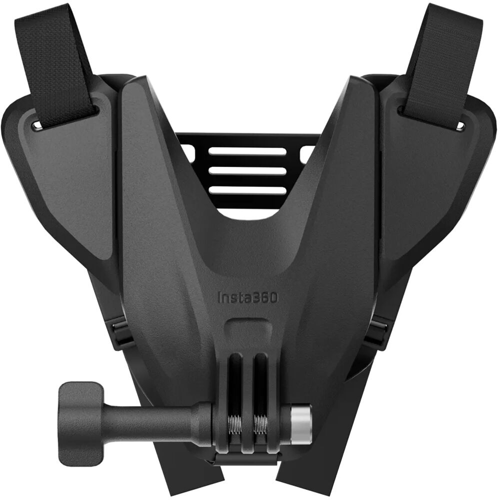 Insta360 Helmet Chin Mount 2.0 with adjustable strap and mic mount
