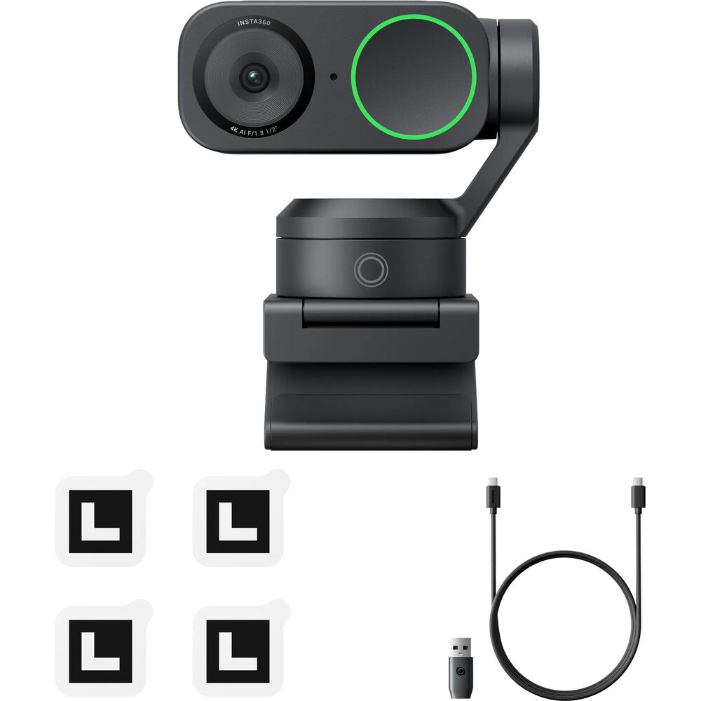 Insta360 Link 2 Pro 4K AI Webcam with AI Tracking