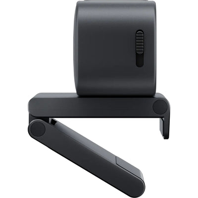 Insta360 Link 2C 4K AI Webcam with 1/2” sensor, UHD 4K at 30fps, AI tracking, Phase Detection Auto Focus, 4x digital zoom, Smart Whiteboard and DeskView modes, and AI noise-canceling microphones.