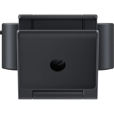 Insta360 Link 2C 4K AI Webcam with 1/2” sensor, UHD 4K at 30fps, AI tracking, Phase Detection Auto Focus, 4x digital zoom, Smart Whiteboard and DeskView modes, and AI noise-canceling microphones.