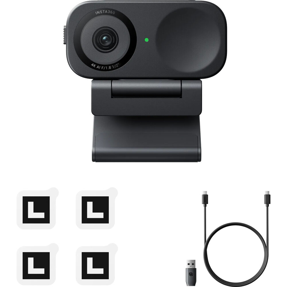 Insta360 Link 2C Pro 4K AI Webcam with AI Tracking