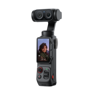 Insta360 Luna Ultra 8K Dual-Lens Gimbal Camera - left side angle view
